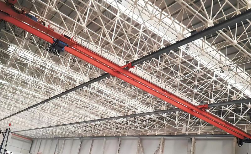 航天领域多支点悬挂起重机